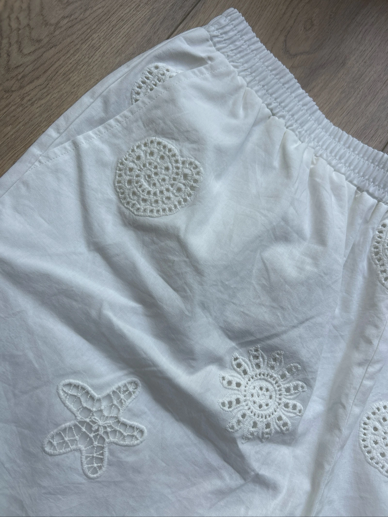 Short blanco bordado Kiabi 💕 – photo 2